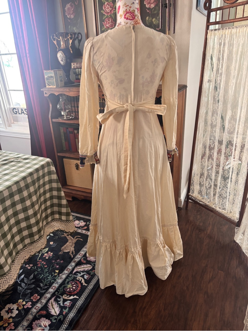 Rare 1970s Gunne Sax renaissance revival prairie dress - Picture 3 of 7